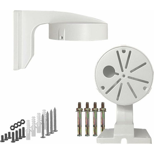 Security Camera Junction Box Bracket,Cable Management Enclosure Compatible With Metal Dome Cameras,Strong Powder