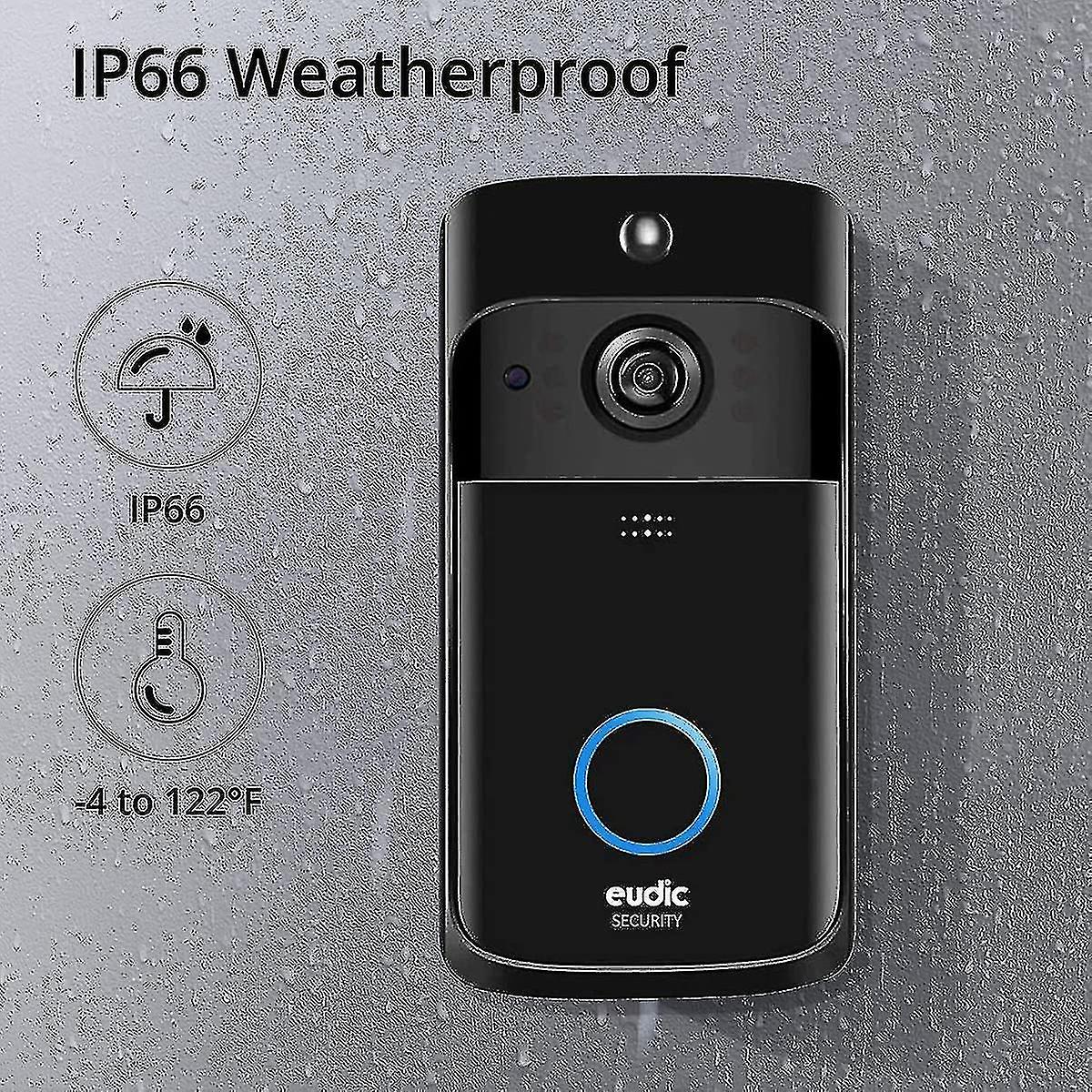 Wireless Video Doorbell Camera, HD WiFi Smart Home Security