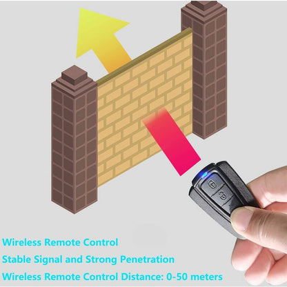Anti-Theft Alarm, Smart Alarm With Wireless Remote Control, Waterproof Vibration Smart Alarm, For