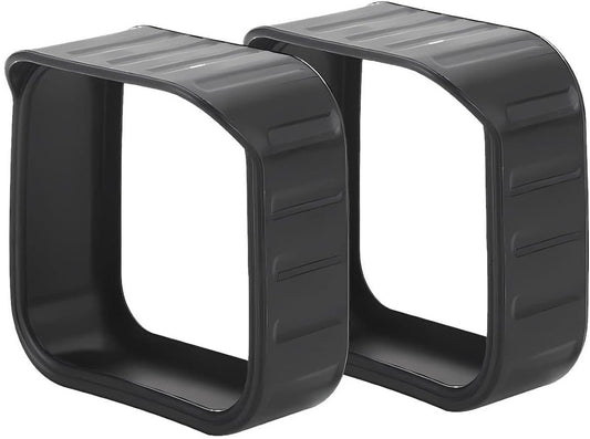 Protective Camera Covers - Pack of 2 Silicone Protectors - Flexible and Lightweight - Scratch Resistant - Made of Silicone - For Security Cameras with Flash