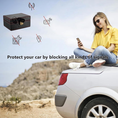 11.5*9*6.2cm - Faraday Box - RFID Anti-Theft Box - signal shielding box - for car keys - signal blocking - signal blocking for car keys - car key safe - anti-theft - anti-tracking - key case - for car security