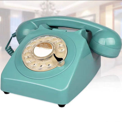 Wireless Bluetooth Desk Phone Style 1-Sky Blue