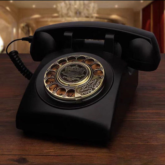 Wireless Bluetooth Desk Phone Style 2-blue