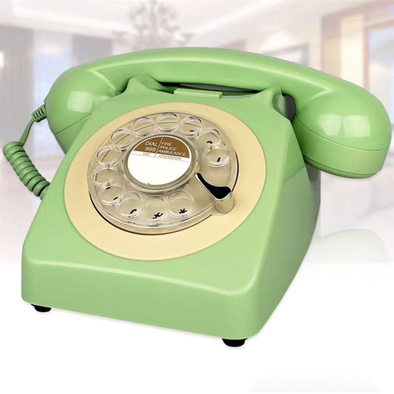 Wireless Bluetooth Desk Phone Style 2-gold
