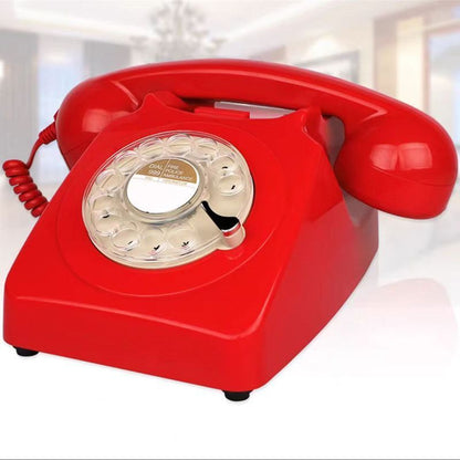 Wireless Bluetooth Desk Phone Style 2-pink