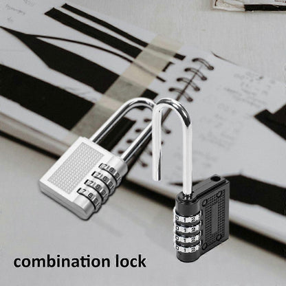 4-Digit Combination Luggage Lock - Suitcase Security Padlock