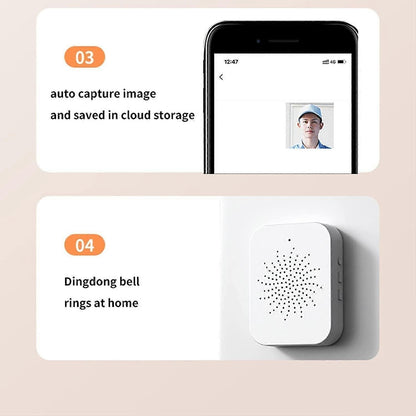 Wireless WiFi Video Doorbell with Camera