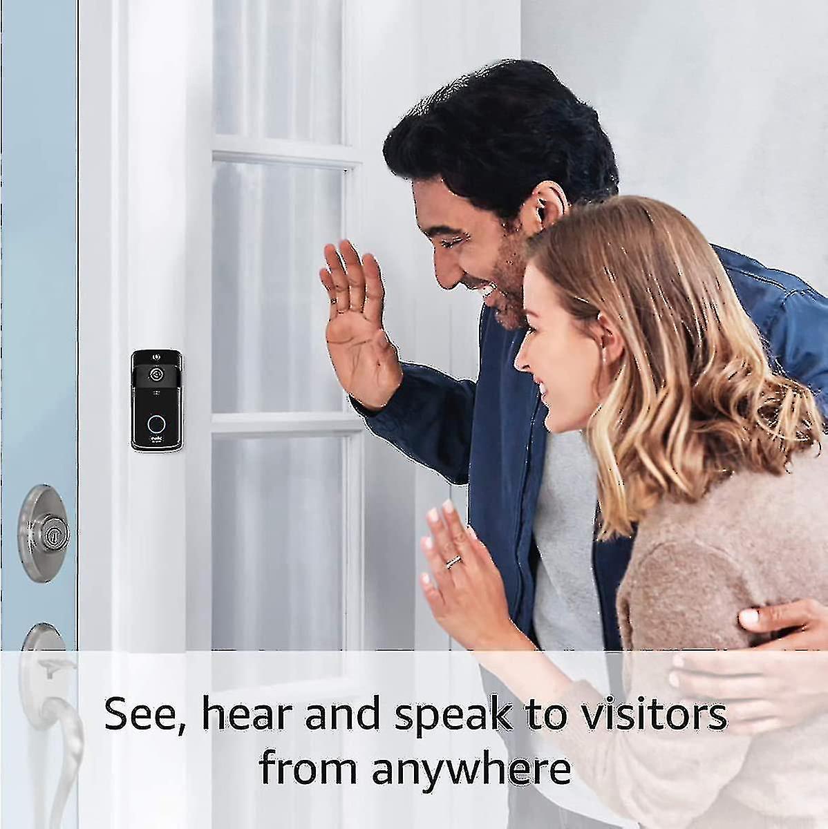 Wireless Video Doorbell Camera, HD WiFi Smart Home Security