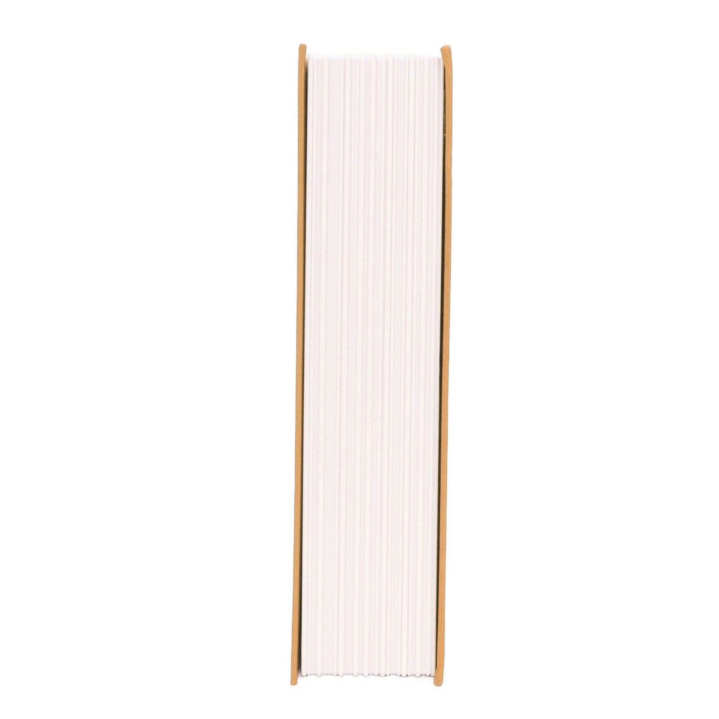 Book Safe Stainless Steel Liner Decorative ABS Material Humanized Design Protective Soft Touch Savings Bank with Key Brown