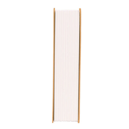 Book Safe Stainless Steel Liner Decorative ABS Material Humanized Design Protective Soft Touch Savings Bank with Key Brown