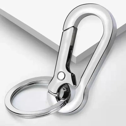 3PCS Zinc Alloy Spring Hook Keychain with Key Rings for Car Keys and Bags