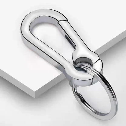 3PCS Zinc Alloy Spring Hook Keychain with Key Rings for Car Keys and Bags