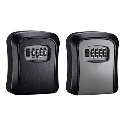 Combination Key Box with Combination Lock for Home Office Security Storage - Grey