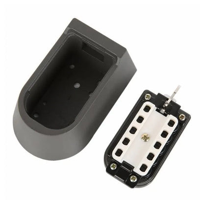 1X Outdoor Wall Mount Spare Key Safe Box Lock Holder Water Weather Proof New