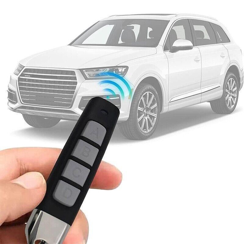 4-in-1 Remote Control Duplicator Wireless Switch Copy Clone Code Duplicator ASK - Black