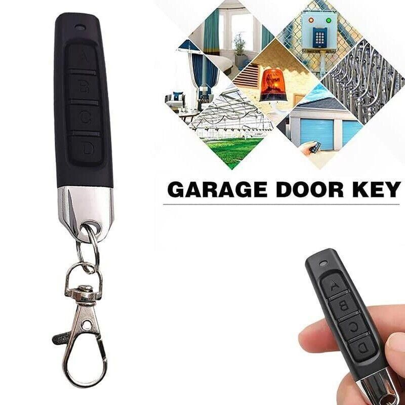 4-in-1 Remote Control Duplicator Wireless Switch Copy Clone Code Duplicator ASK - Black