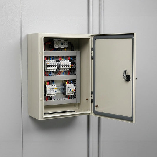 Carbon Steel Electrical Enclosure Box IP65 Wall Mount 400 x 300 x 200 mm