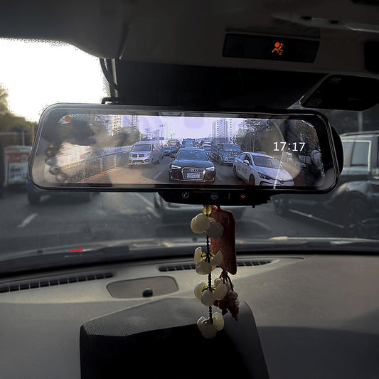 Dash Camera 1080P Front and Rear Smart Car DVR Recorder Night Vision 10"